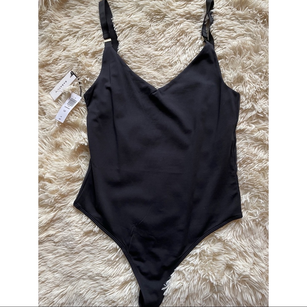 NWT - Babaton Contour Adjustable Cami Contour Bodysuit in Black